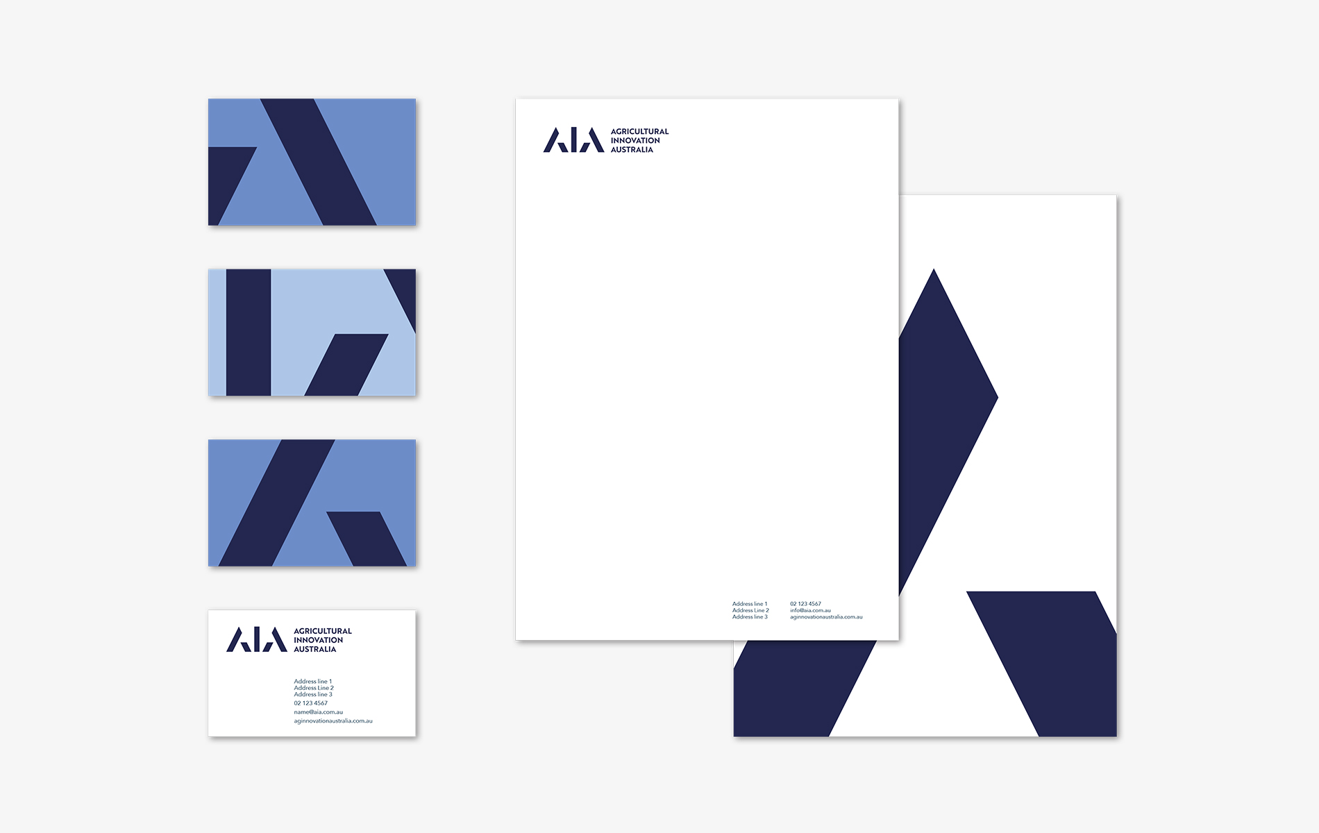 AIA – Agricultural Innovation Australia Cover Stationery