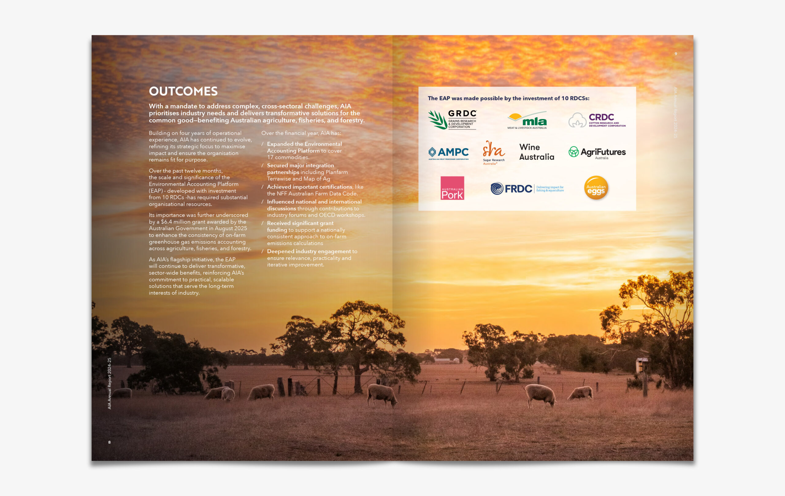 AIA Annual Report 24/25 Outcomes