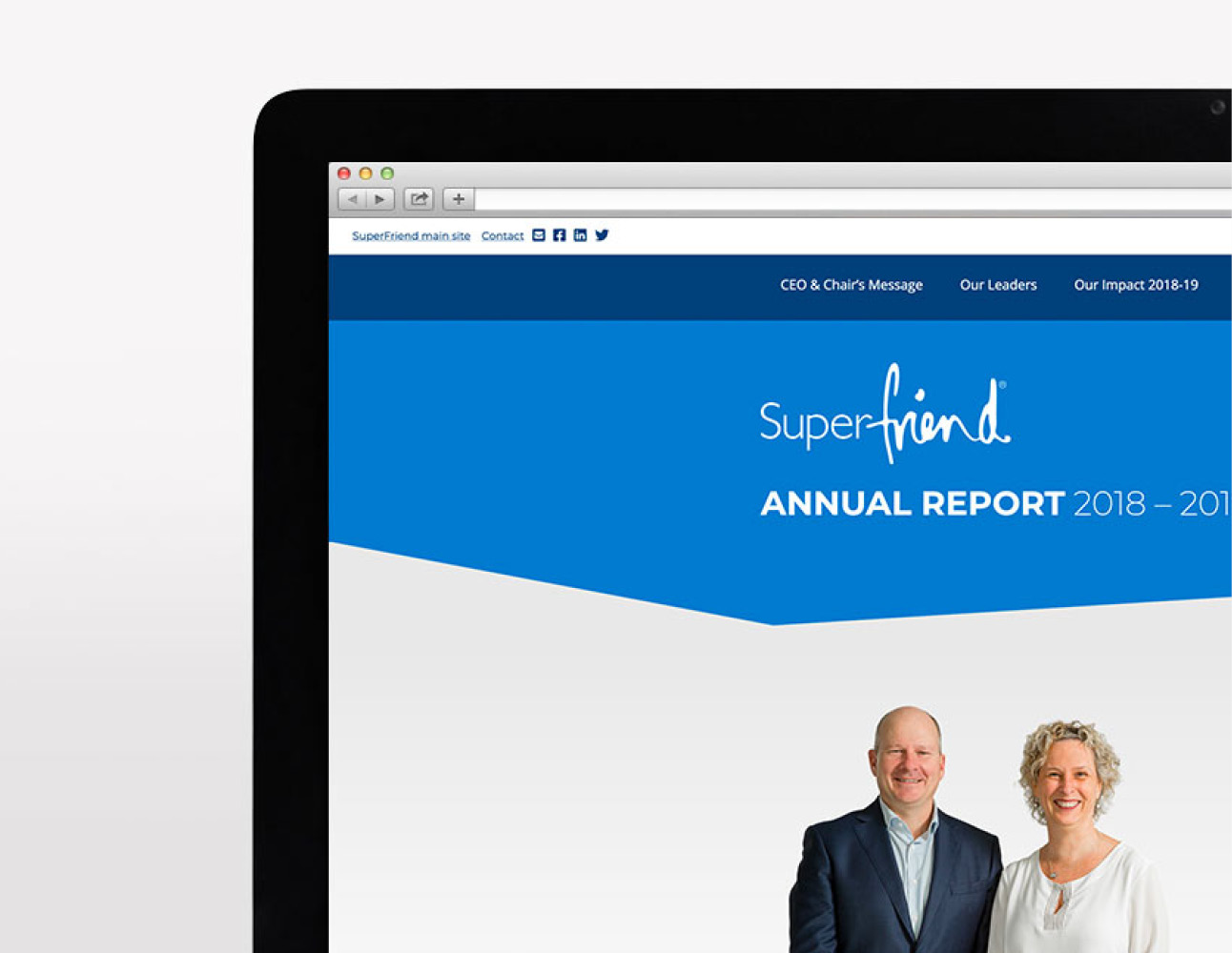 Superfriend Digital Annual Report home
