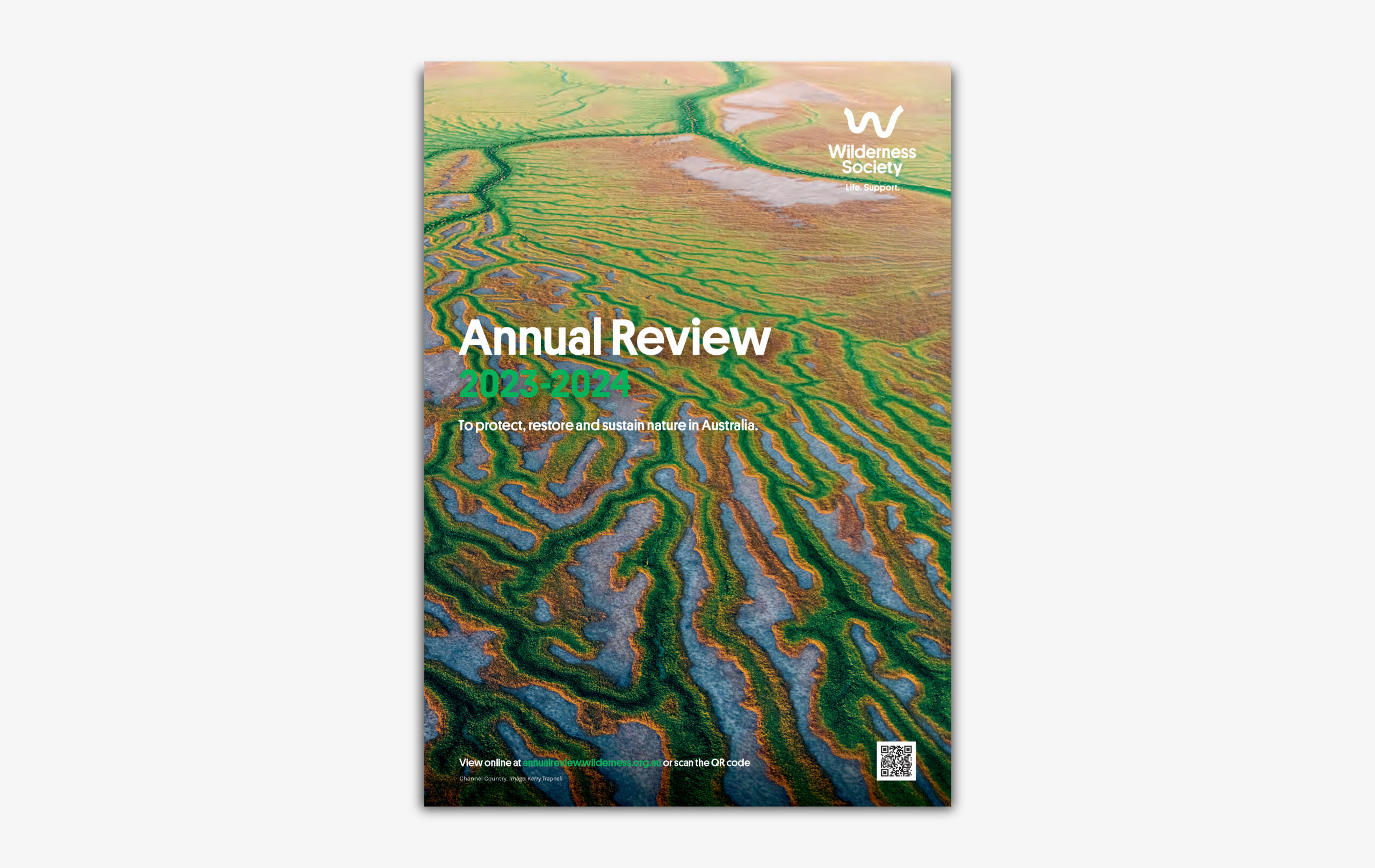 Wilderness Society Annual Review 23/24 Cover